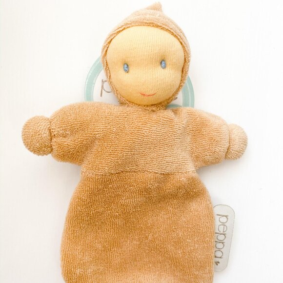 NWT Peppa Hoppa Waldorf Bonding Doll - Baby Belle Light Brown - Picture 1 of 1